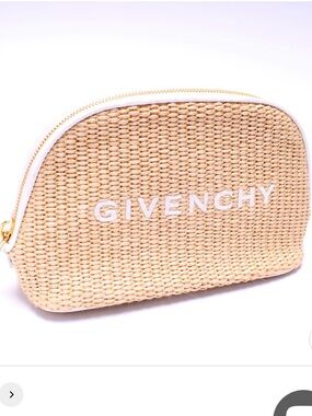 Givenchy Raffia Cosmetic Pouch